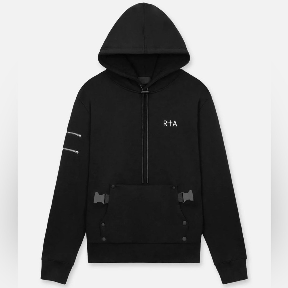 RTA Hector Hoodie Black
